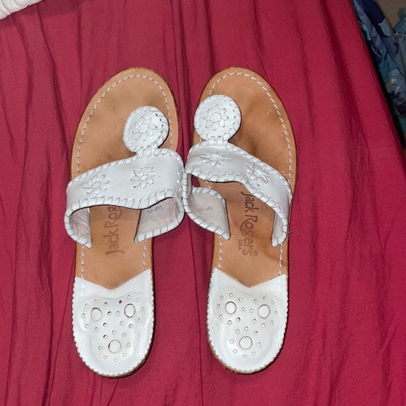 Jack Rogers Shoes - white jack rogers